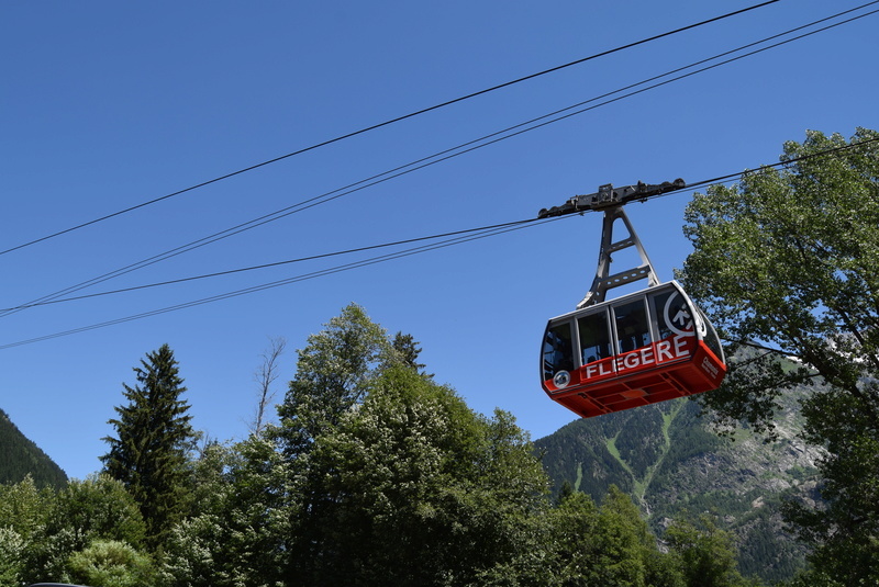 Project of replacement of the Flégère cable car by a gondola. Photo source: @forum.stationsdeski.net