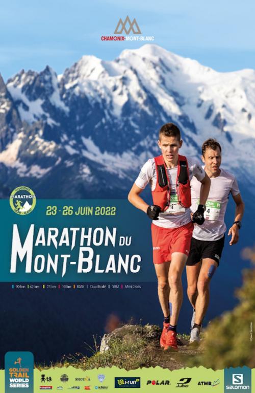 Le Marathon du Mont-Blanc sera de retour du 23 au 26 juin 2022 dans la Vallée de Chamonix !