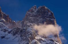 Les Drus in Chamonix Mont Blanc