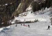 Ski tourers: beware of cables that cut across the end of the Pierre à Ric