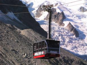 Panoramic Mont-Blanc gondola, view from Punta Helbronner, by France64160, licensed under CC-BY 3.0, found on https://commons.wikimedia.org