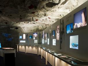 The Espace Vertical Museum displaying climbing memorabilia - Photo courtesy by CMB