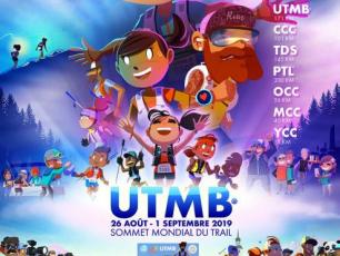 Affiche UTMB® 2019, créée par Matthieu Forichon, source @ utmbmontblanc.com
