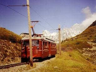 Red Tramway du Mont Blanc