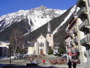 Brevent as seen from Chamonix