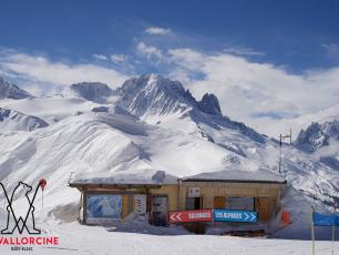 Lots of fresh snow at Le Tour Balme Vallorcine ski area