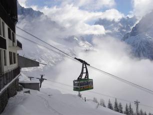 The Flegere Cable Car in Chamonix (photo) was replaced by a modern gondola in 2019