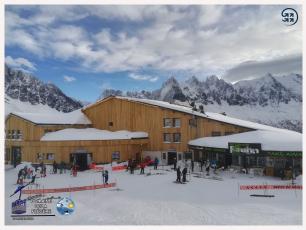 The Flegere ski domain is open, photo source @www.facebook.com/telepheriquedelaflegere